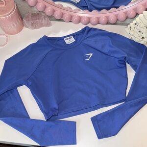 GYMSHARK TRAINING LONG SLEEVE CROP TOP